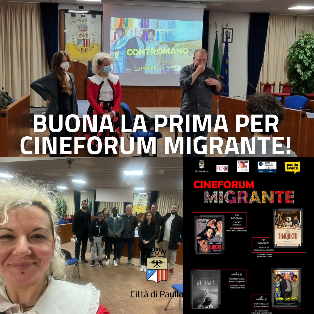 Buona la prima per Cineforum Migrante!