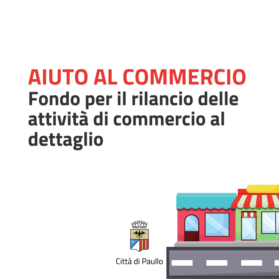 Fondo per il rilancio delle attività di commercio al dettaglio