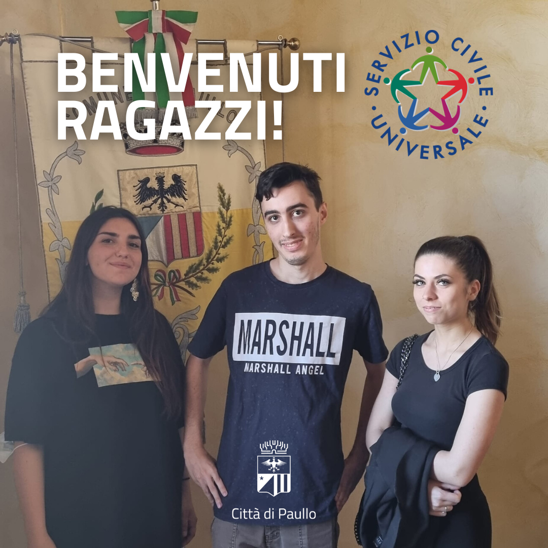 Benvenuti ragazzi!