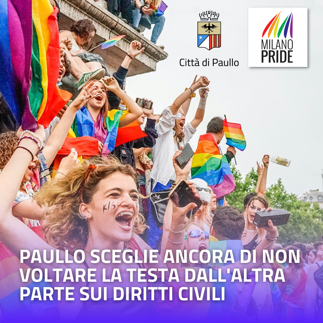 Paullo sostiene il #Pride