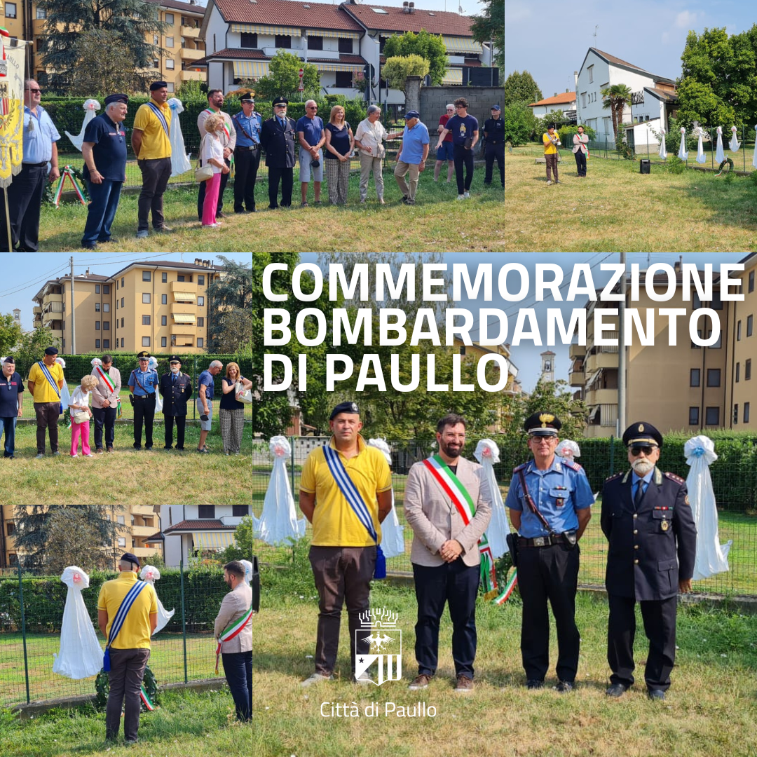 Commemorazione Bombardamento di Paullo