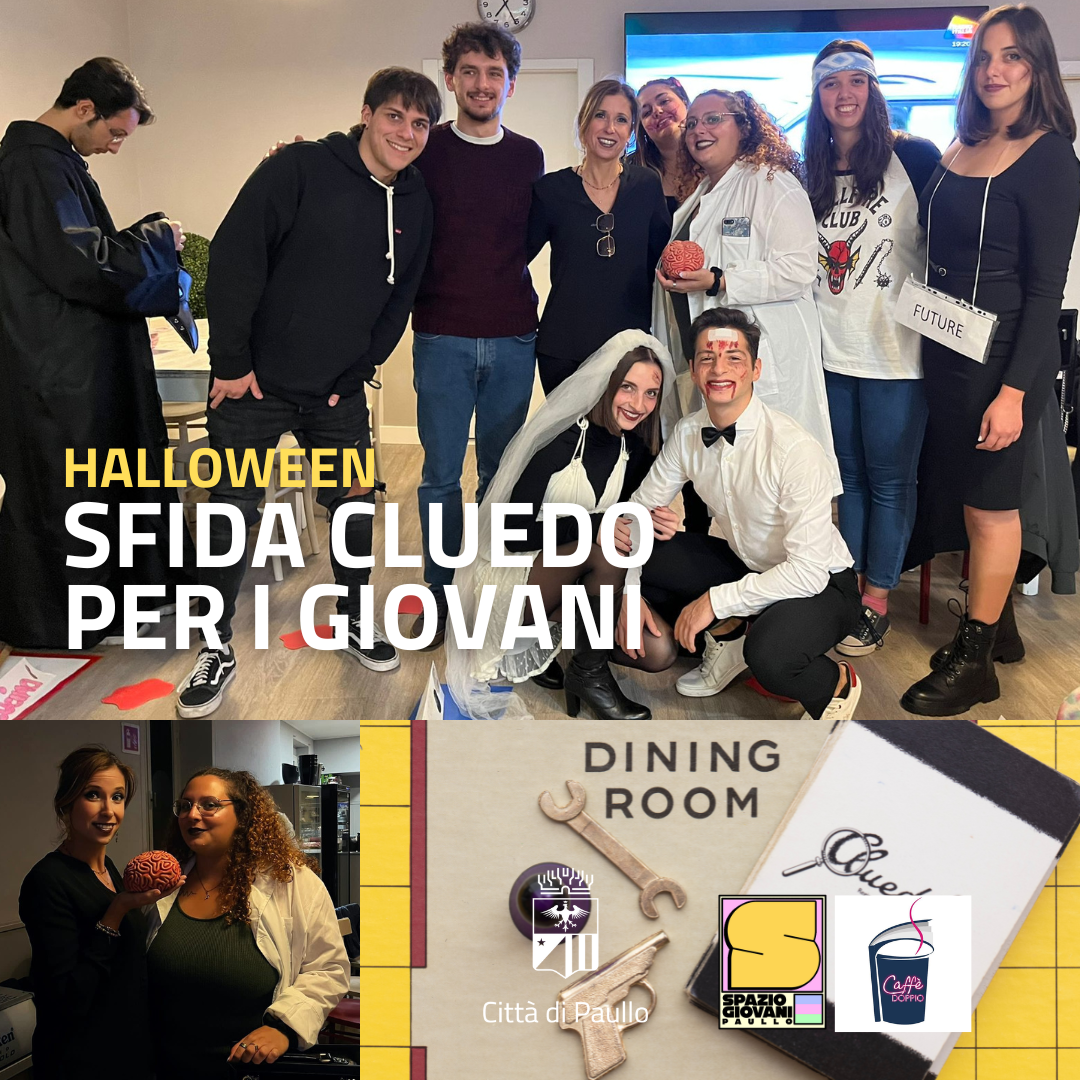 Halloween: sfida Cluedo per i giovani!