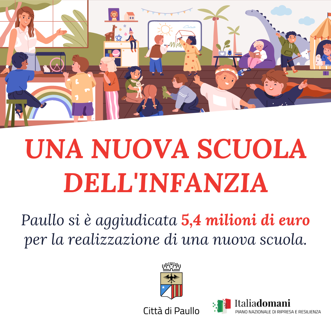 Una nuova Scuola dell'Infanzia