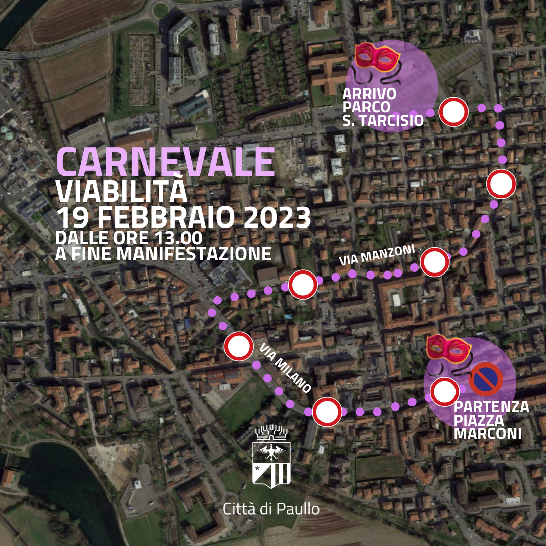 Carnevale: modifiche viabilità