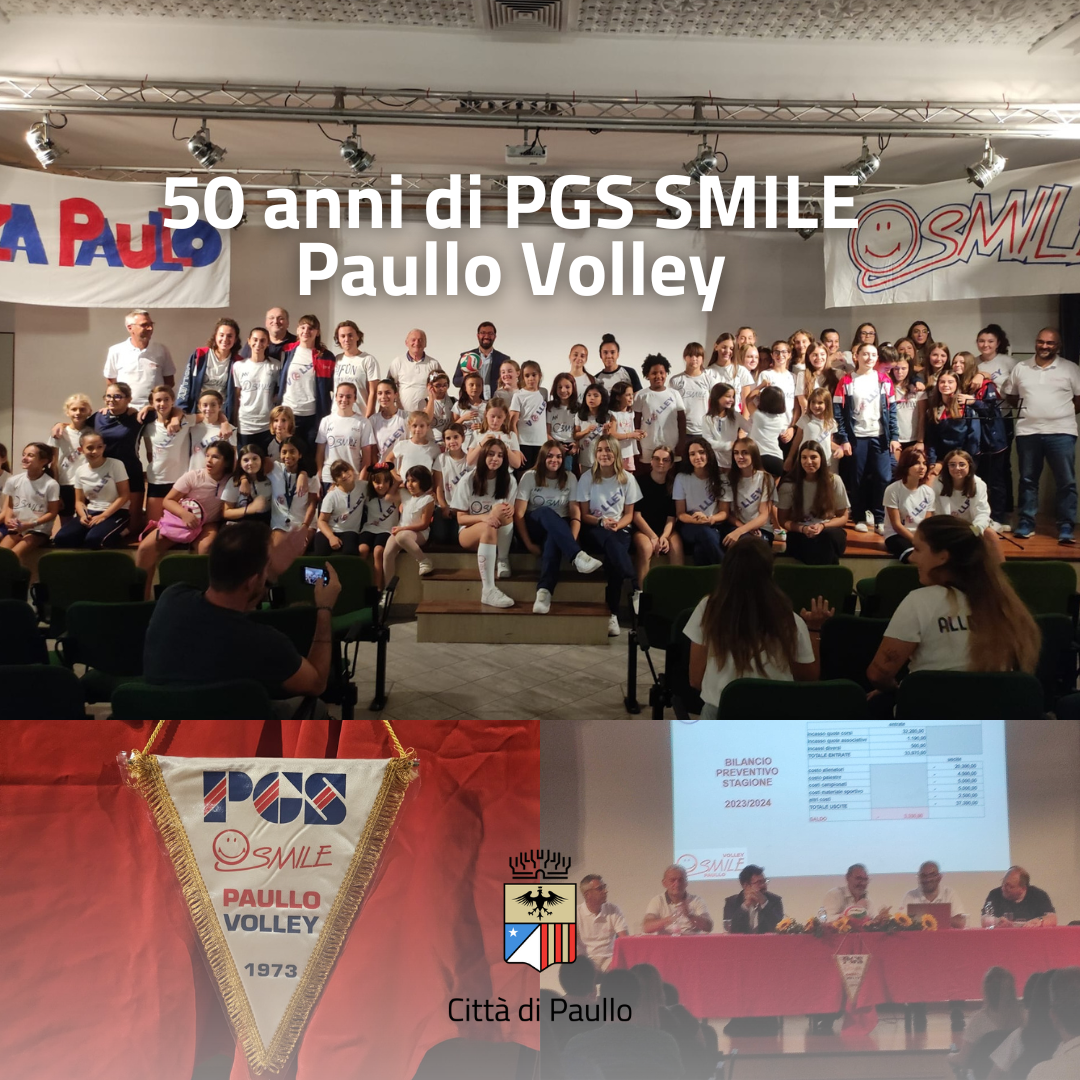 50 anni di PGS Smile Volley Paullo