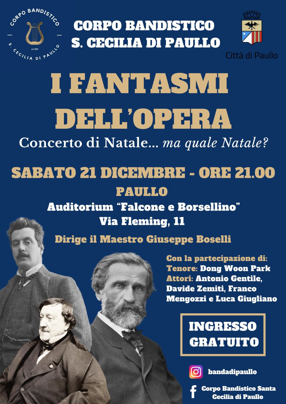 Concerto di Natale - Corpo Bandistico S. Cecilia