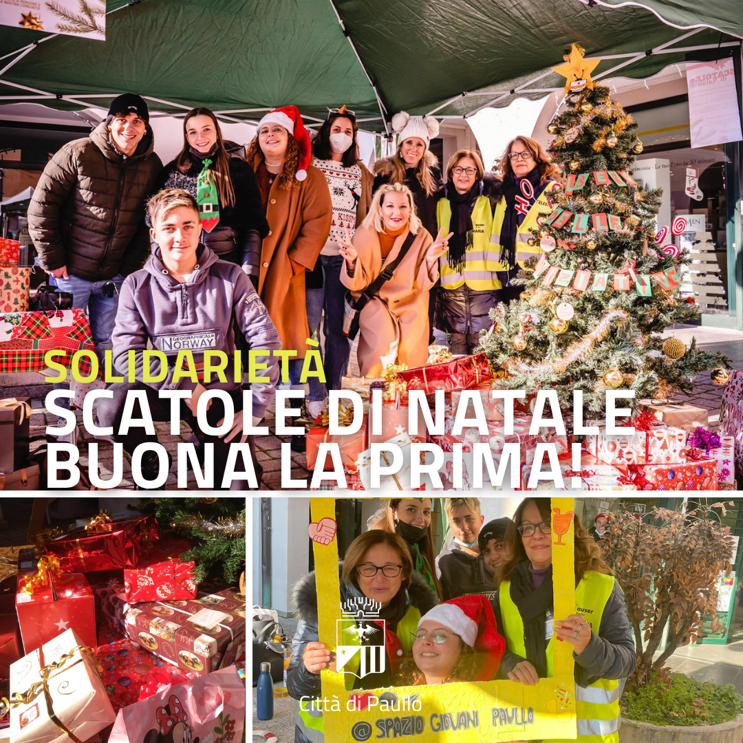 "Scatole di Natale": buona la prima!