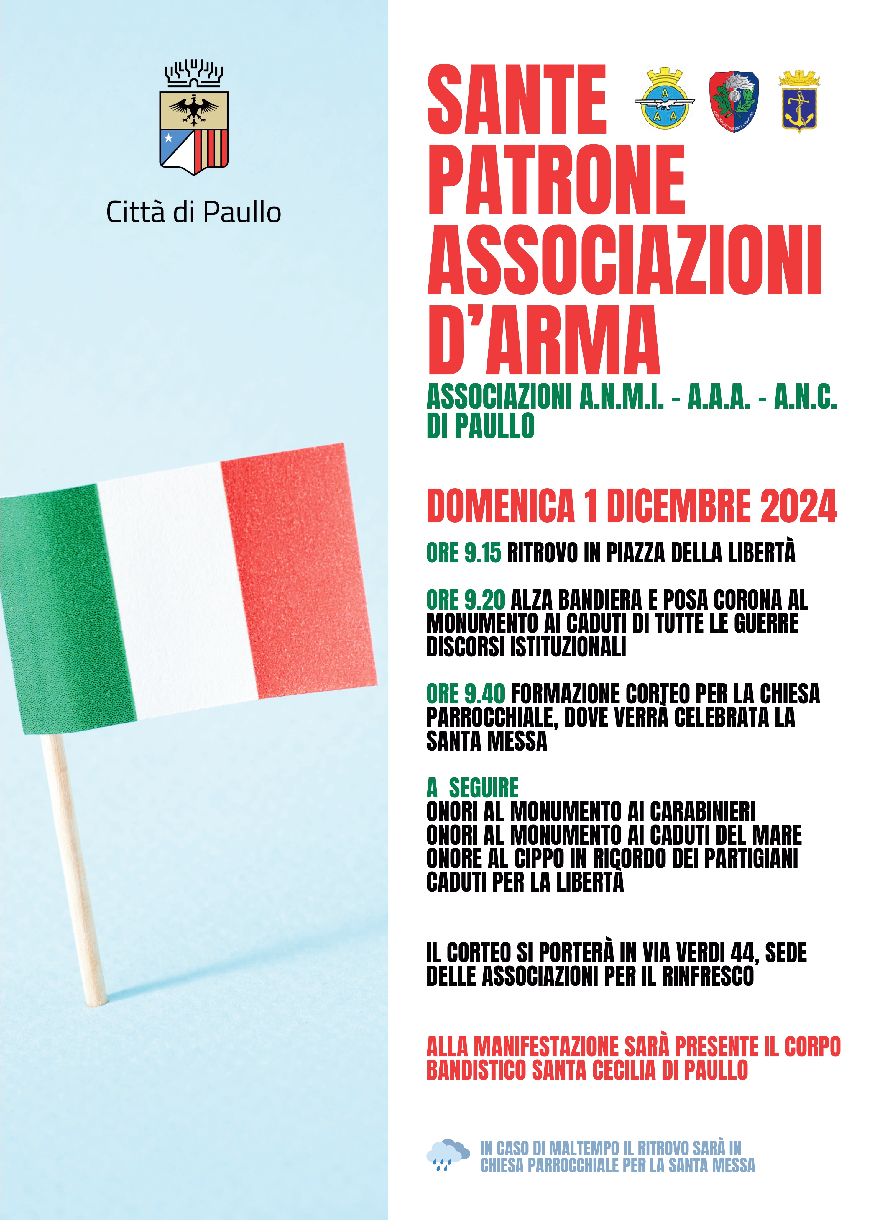 Sante patrone Associazioni d'Arma 