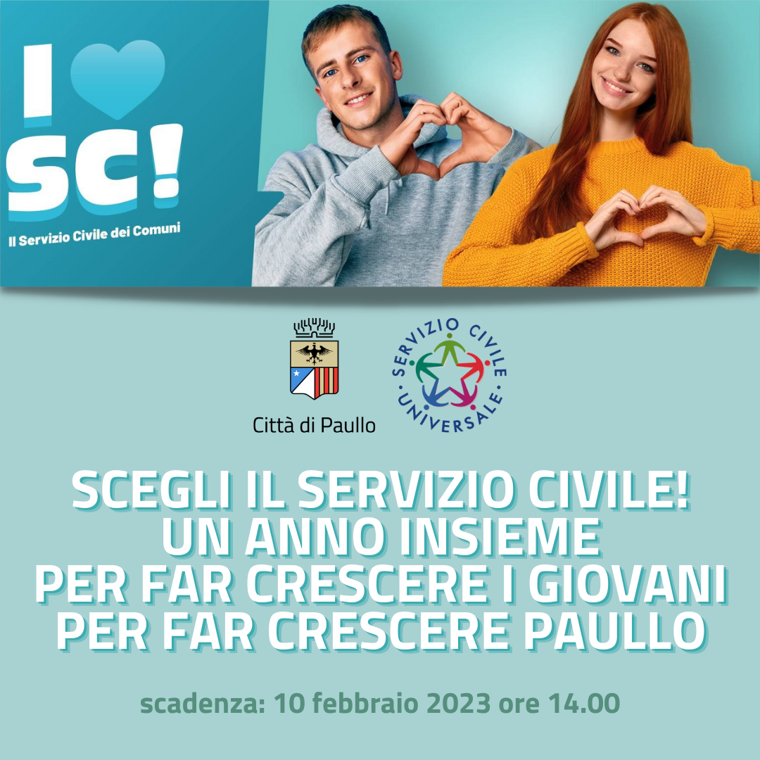 Scegli il Servizio Civile!