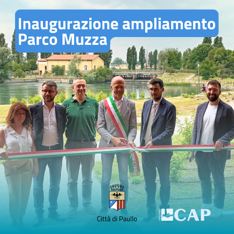 Inaugurazione ampliamento Parco Muzza