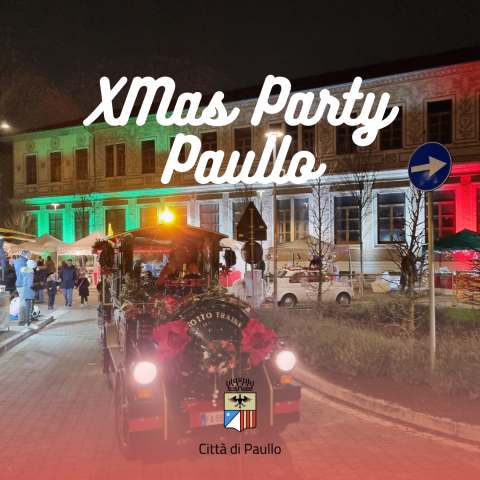 Festa di Natale 2022 "XMas Party Paullo"