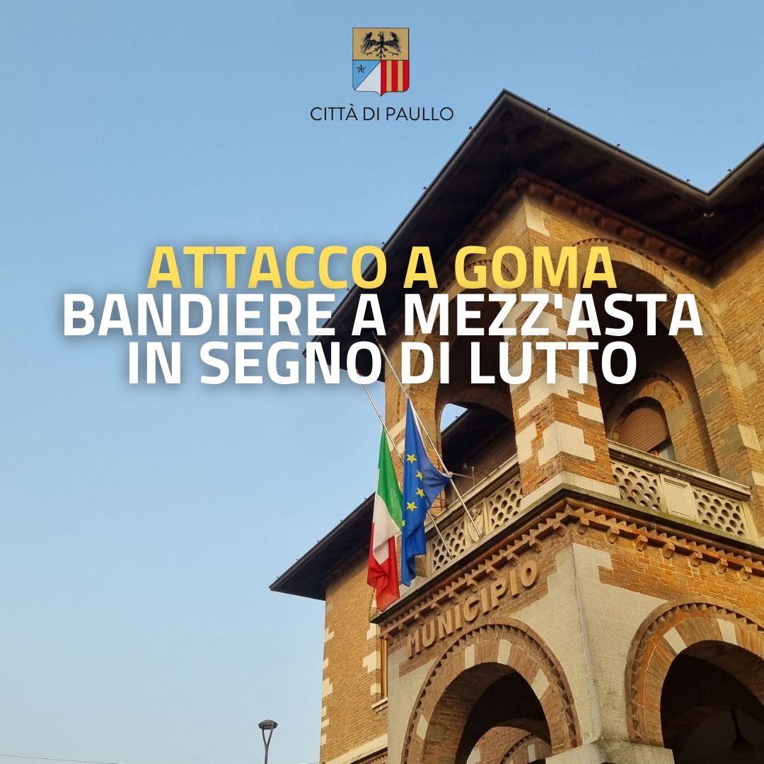 Attacco a Goma: bandiere a mezz'asta in segno di lutto